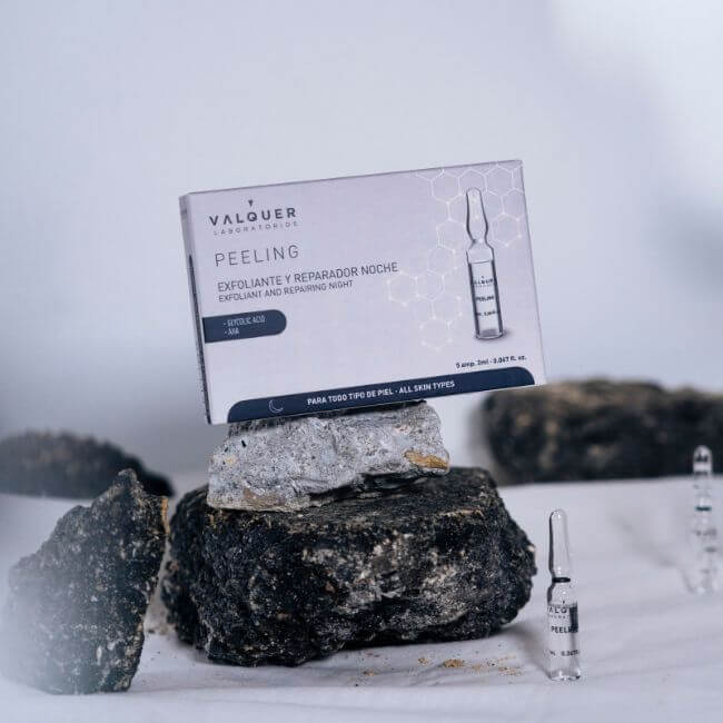 Pack Ampollas Faciales Valquer: Lifting Flash + Vitamina C + Peeling - 3x5x2ml | Tratamiento Antiedad Intensivo