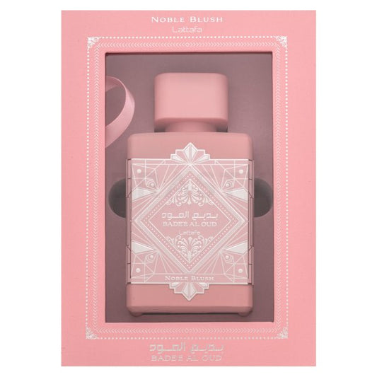 Lattafa Badee Al Oud Noble Blush Eau de Parfum para mujer 100 ml