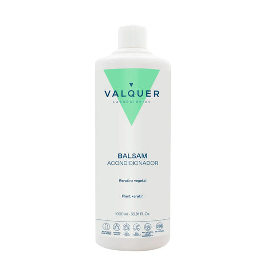 Bálsamo Acondicionador Capilar 1L - Valquer® | Suavidad y Brillo Profesional