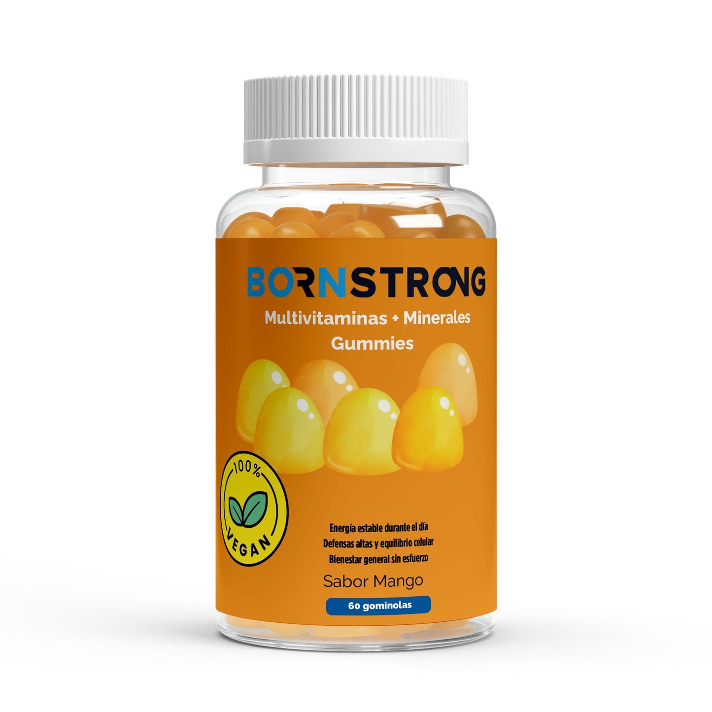 Gominolas Multivitaminas + Minerales - 60 pcs.