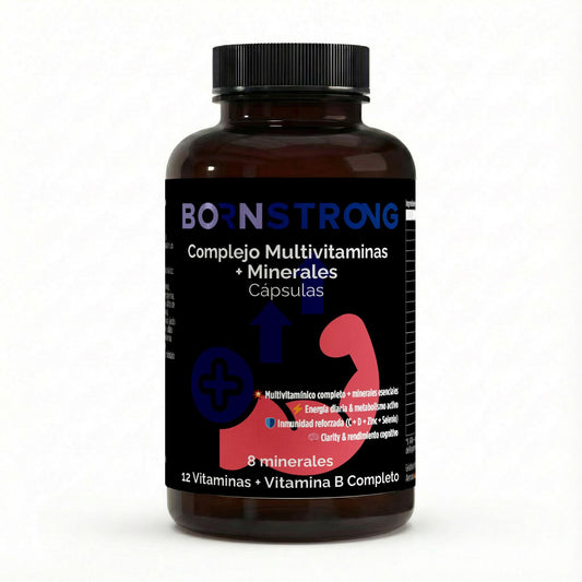Complejo Multivitaminico y Mineral • Energía Diaria • Inmunidad • Equilibrio Total