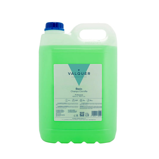 Champú Clorofila 5L - Aroma Menta Fresca | Valquer® Peluquería Profesional
