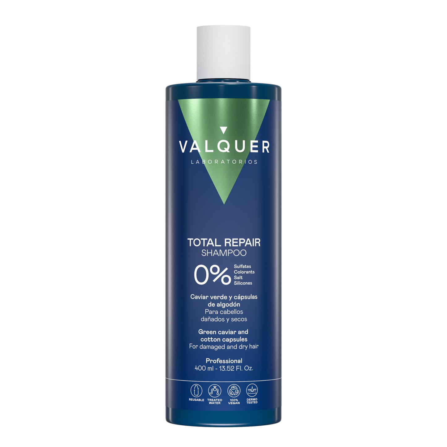 Champú Reparador Cabello Dañado 1L - 0% Sin Sulfatos | Valquer® Reconstrucción