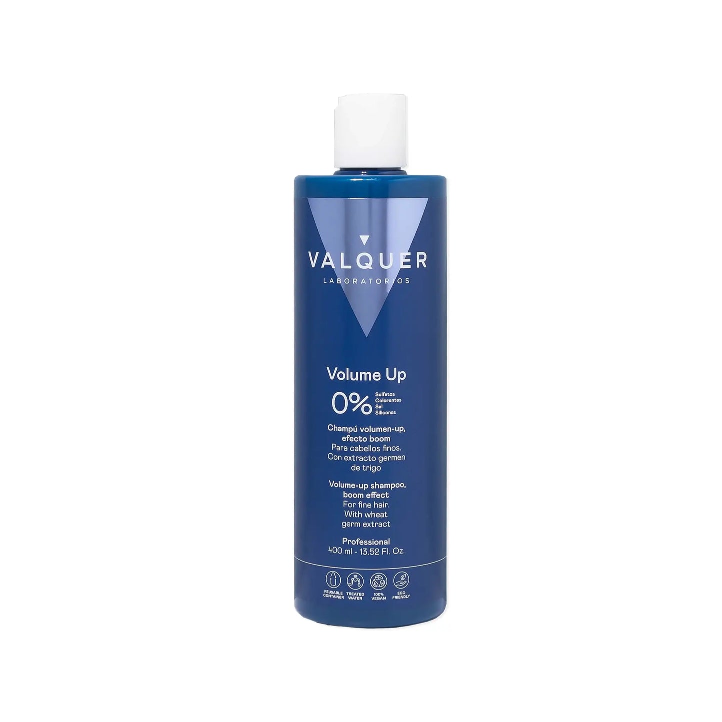 Champú Volumen Cabello Fino 400ml - 0% Sin Sulfatos | Valquer® Densidad