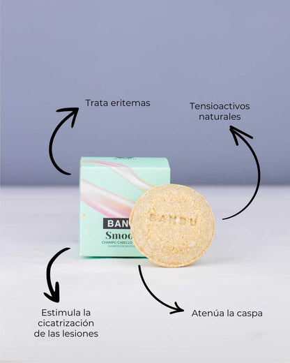 Champú Sólido ECO Anticaspa Cabello Sensible SMOOTH