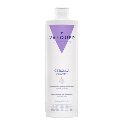 Champú Cebolla 1L - Revitalizante Antioxidante Purificante | Valquer® Vegano