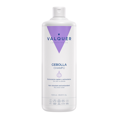 Champú Cebolla 1L - Revitalizante Antioxidante Purificante | Valquer® Vegano