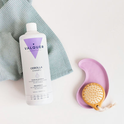 Champú Cebolla 1L - Revitalizante Antioxidante Purificante | Valquer® Vegano