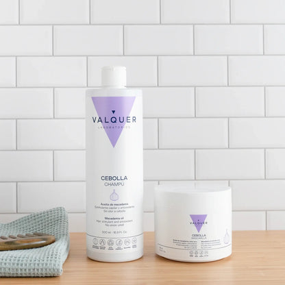 Champú Cebolla 1L - Revitalizante Antioxidante Purificante | Valquer® Vegano