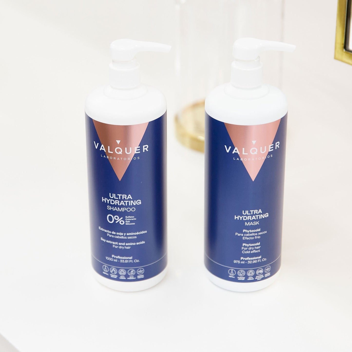 Champú Hidratante Cabello Seco 400ml - 0% Sin Sulfatos | Valquer® Nutrición Profunda