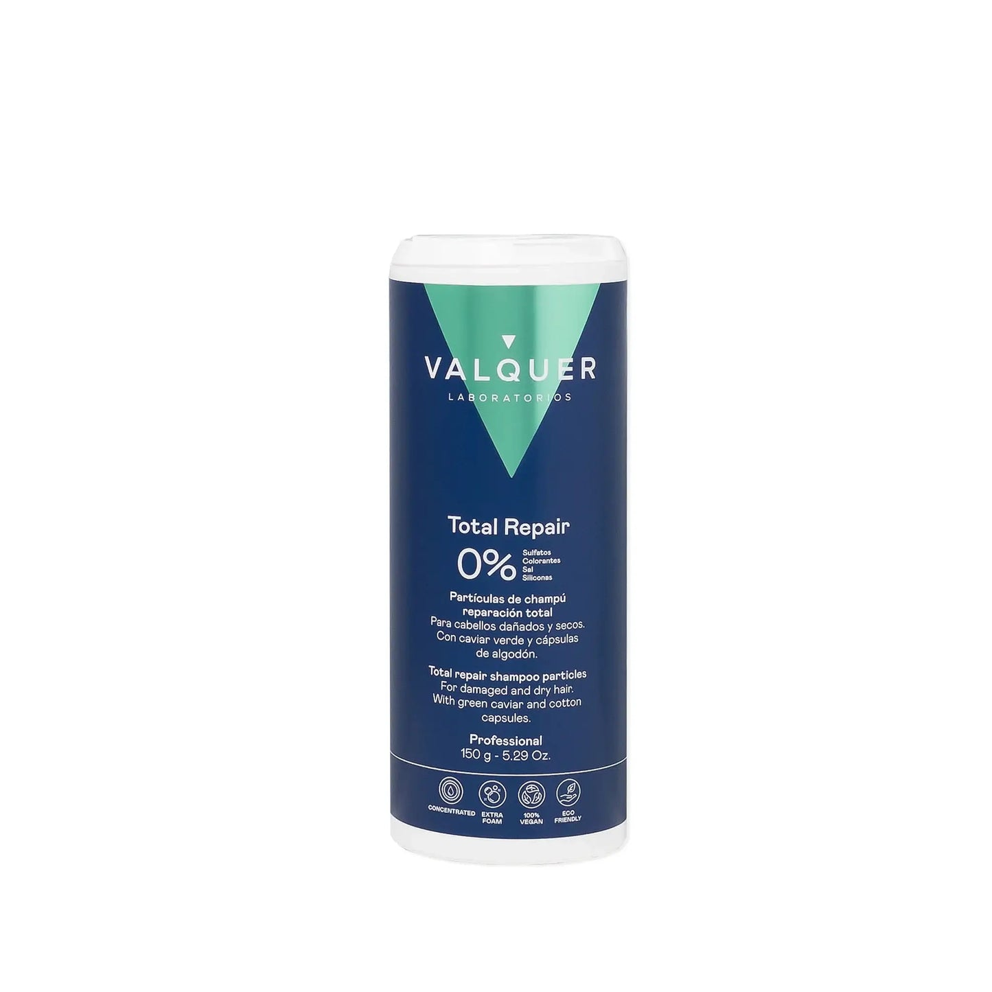 Partículas Champú Total Repair Sólido 150g Zero Waste | Valquer