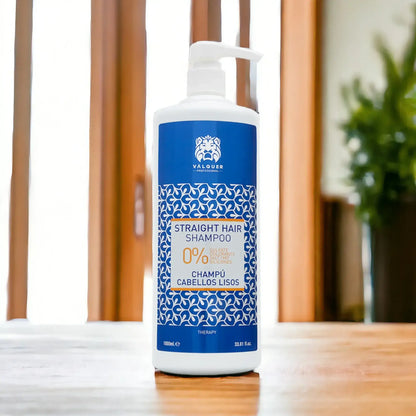 Pack Cabellos Lisos Valquer - Champú y Mascarilla Glacial 1975ml - Alisado Perfecto