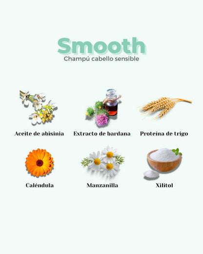 Champú Sólido ECO Anticaspa Cabello Sensible SMOOTH
