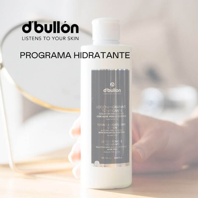 Crema facial hidratante de Manzanilla