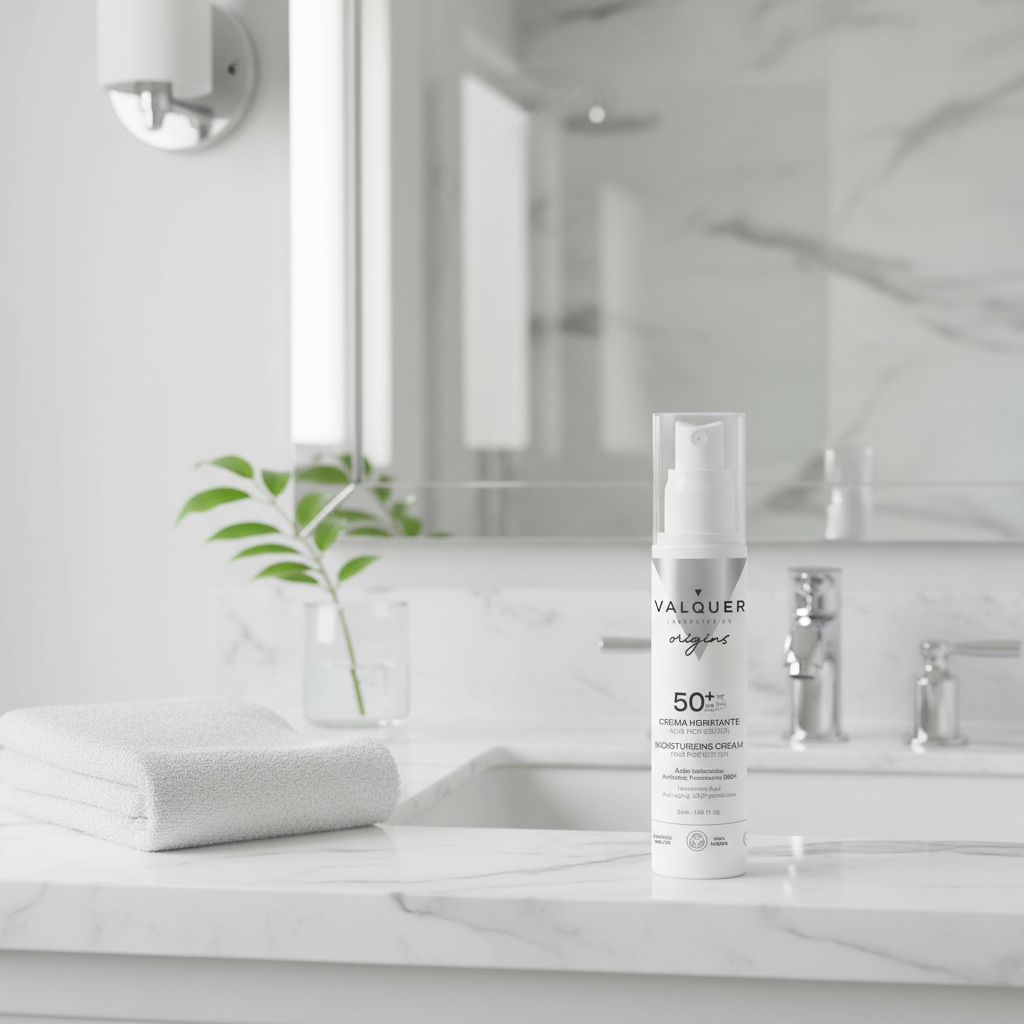 Crema Hidratante con Alta Protección Solar SPF 50 – UVA/UVB + Hydromanil® - 50 ml