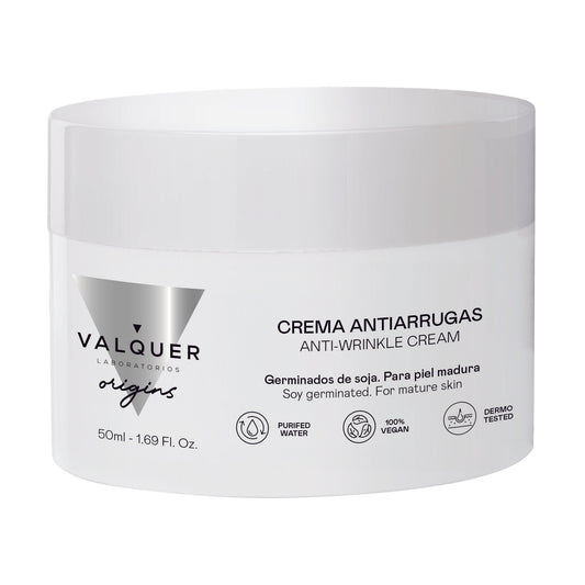 Crema facial antiarrugas con germinados de Soja para Pieles Maduras