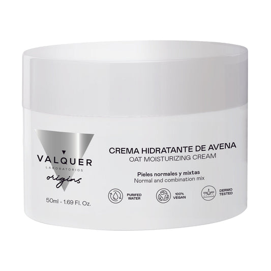 Crema facial hidratante de Avena