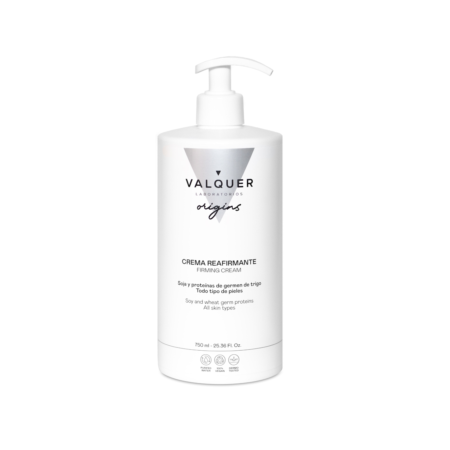 Crema Corporal Reafirmante con Soja y Proteínas de Germen de Trigo