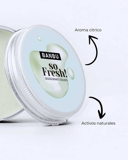Desodorante Crema ECO SO FRESH