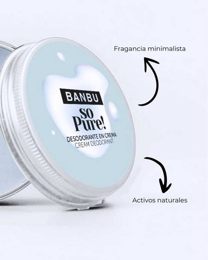 Desodorante Crema ECO SO PURE