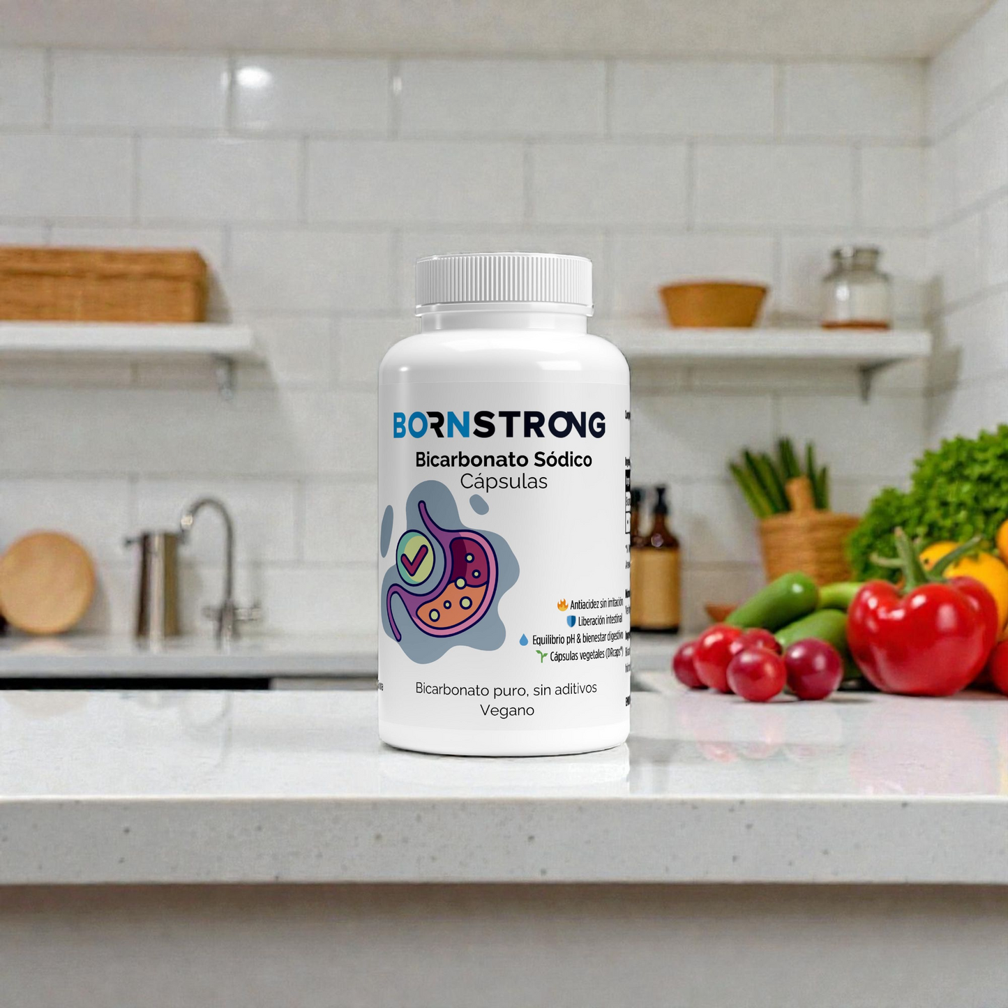 Bicarbonato de sodio • Digestión Controlada • Acidez Neutralizada
