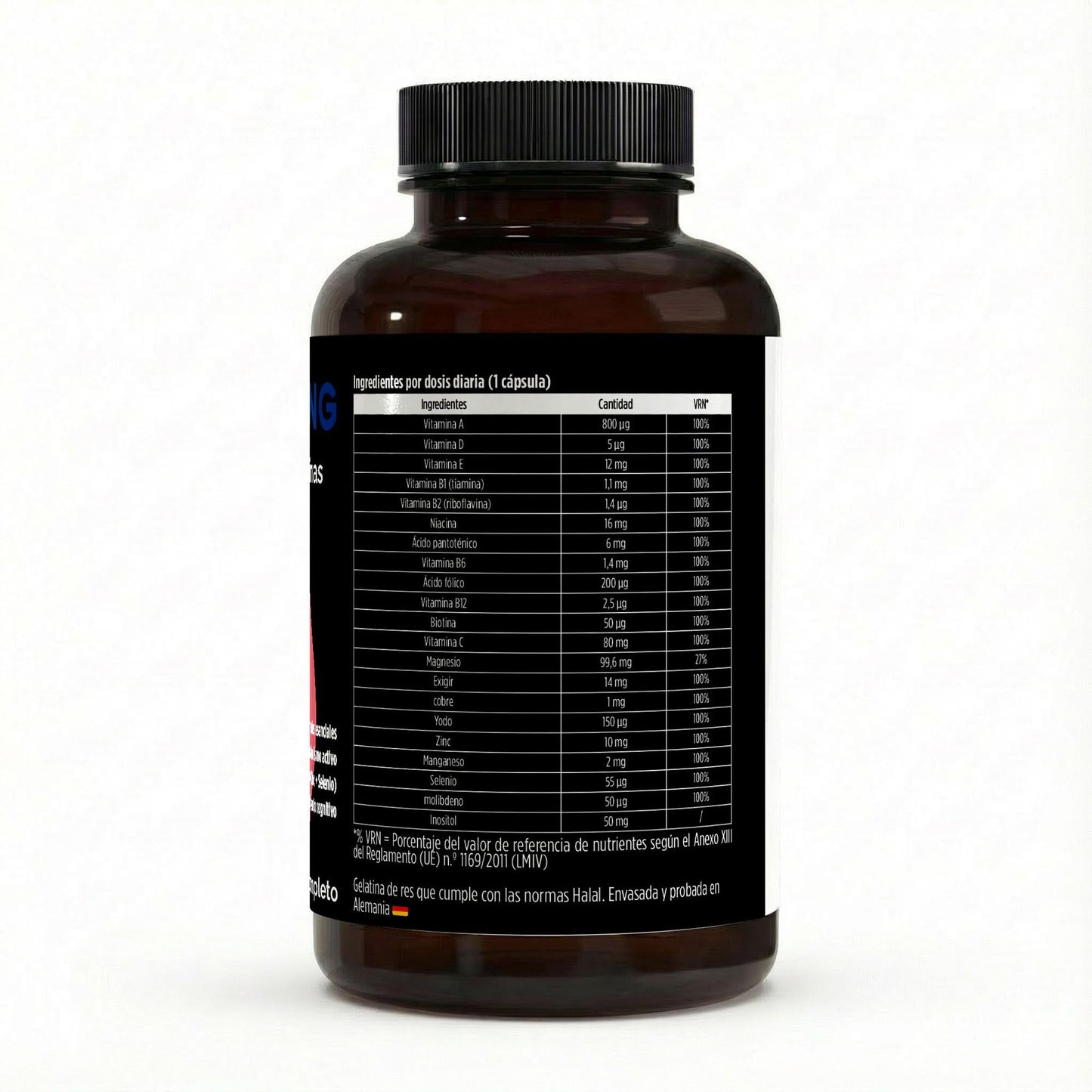 Complejo Multivitaminico y Mineral • Energía Diaria • Inmunidad • Equilibrio Total