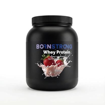 Premium Whey Protein Fresa • Proteína Limpia 97%