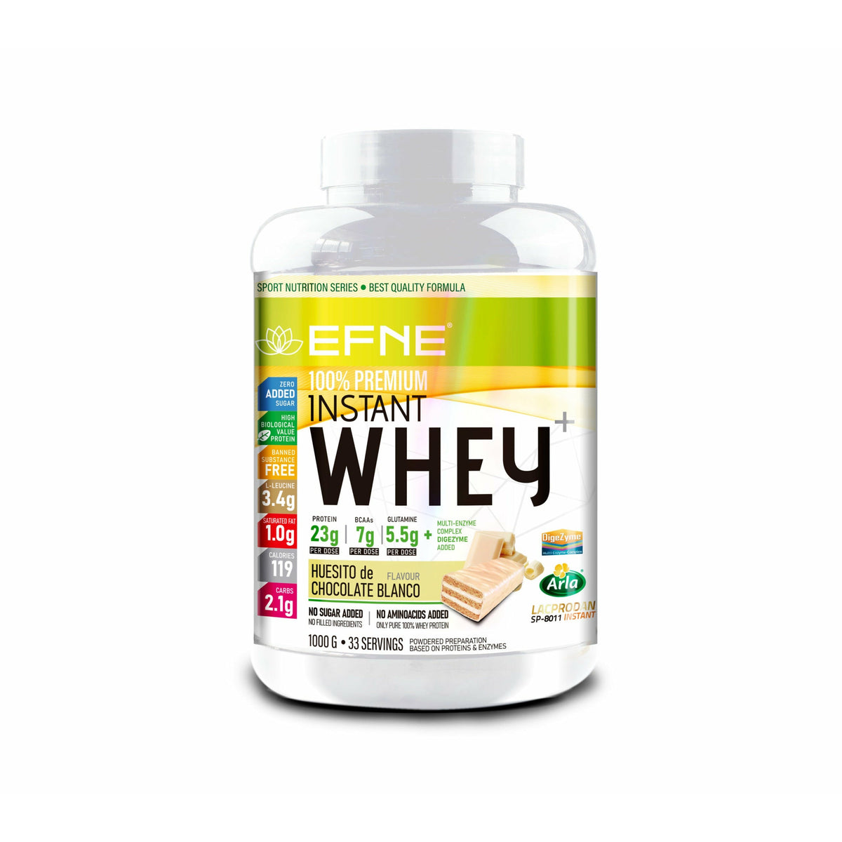 Proteína Whey Chocolate EFNE – Sabor clásico y potente