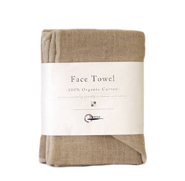 Toallas faciales de alta absorción - Orgánicas: Marfil / 35cmx35cm