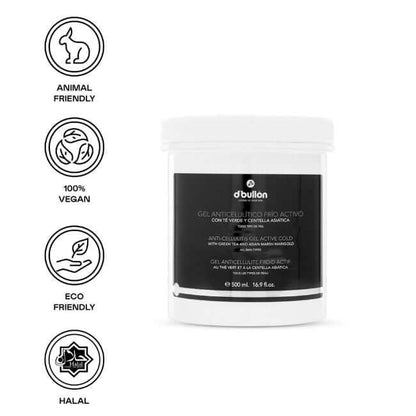 Gel anticelulítico frío activo - 500 ml