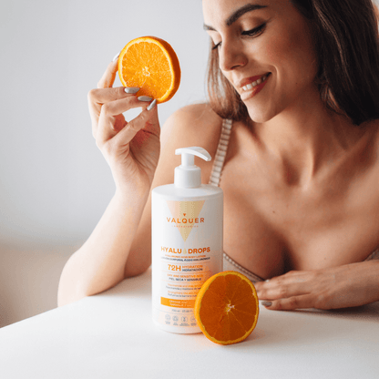 Hyaludrops Loción Corporal Naranja y Vainilla – Hidratación 72H - 700 ml