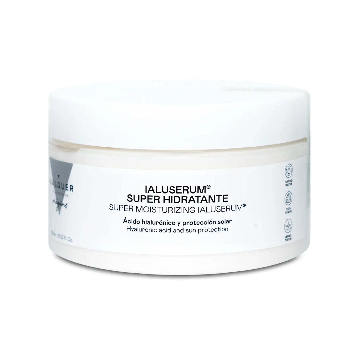 Ialuserum Facial Super-Hidratante – Hidratación Profunda con Ácido Hialurónico y Protección Solar