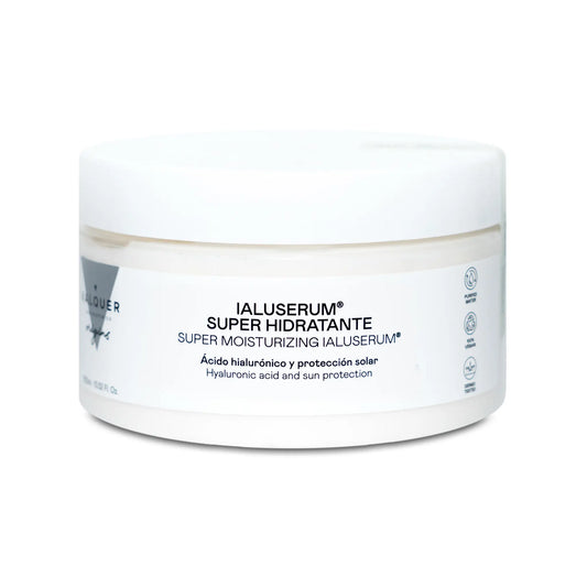 Ialuserum Facial Super-Hidratante – Hidratación Profunda con Ácido Hialurónico y Protección Solar