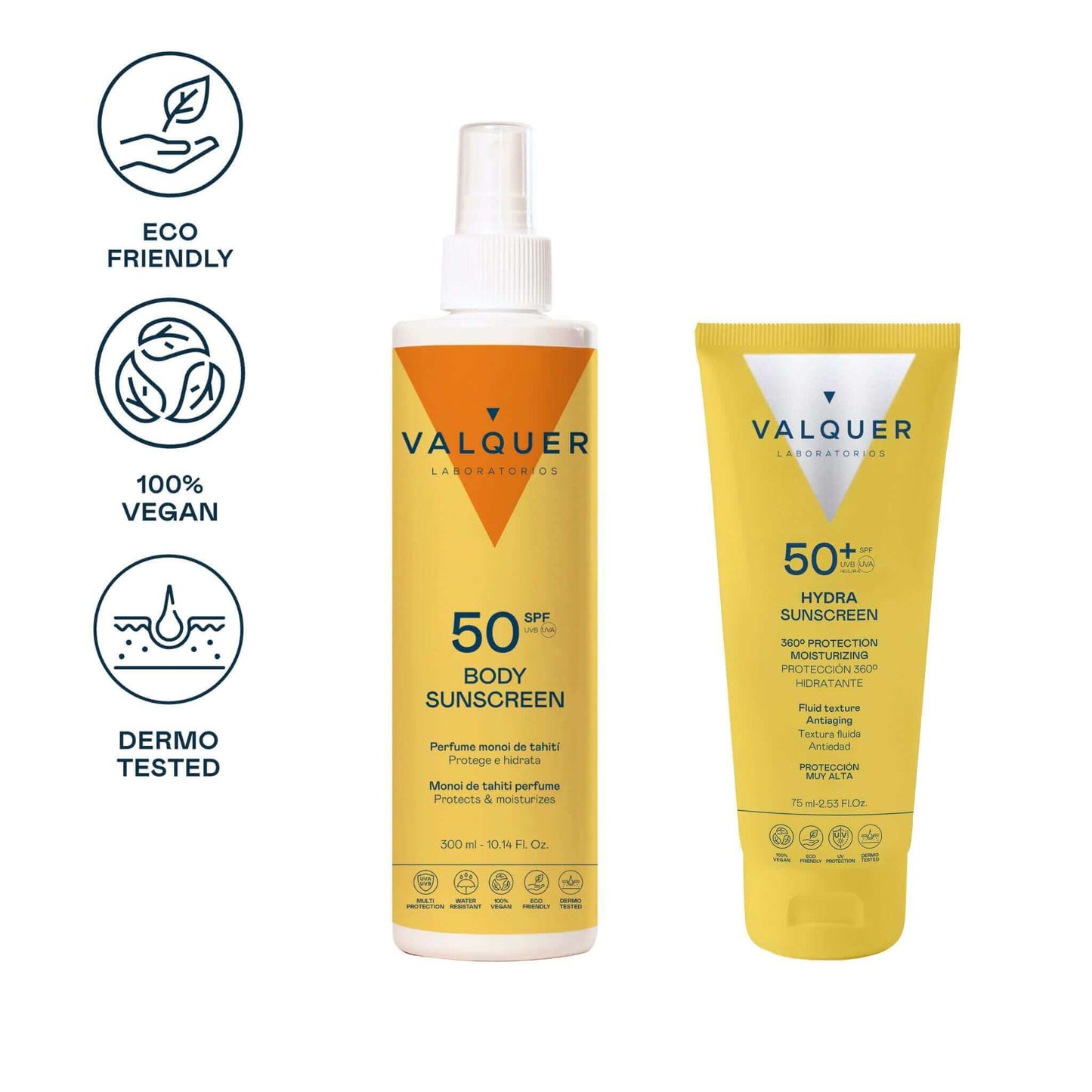 Pack Protección Solar Completa SPF 50+ Facial y Corporal 375ml