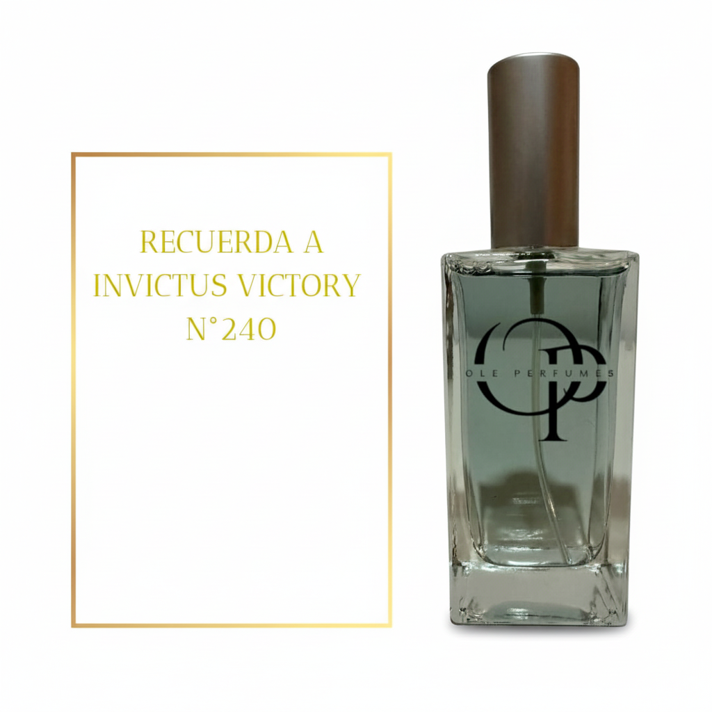 Perfume inspirado en Invictus Victory de Paco Rabanne con fondo blanco