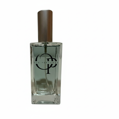 Perfume inspirado en Bad Boy de Carolina Herrera con fondo blanco