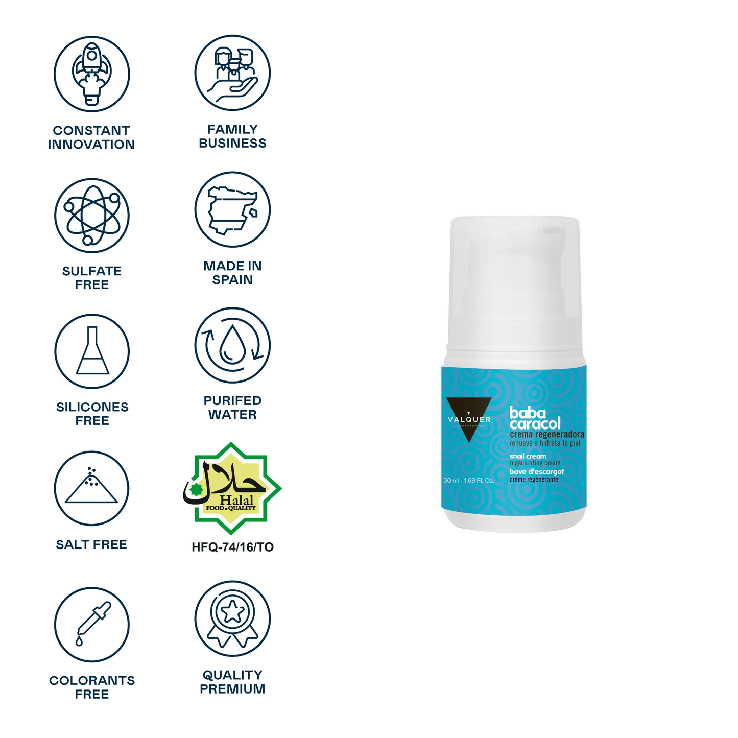 Crema de Baba Caracol - 50 ml