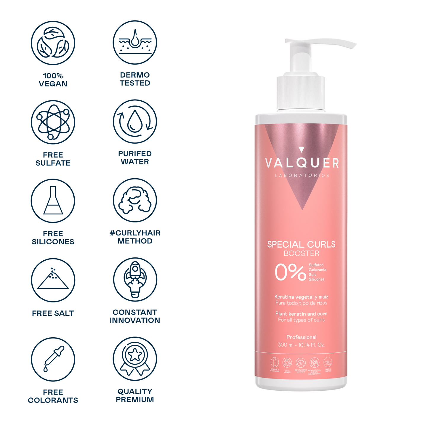 Gel booster (Activador de Rizos) apto Método Curly - 300ml