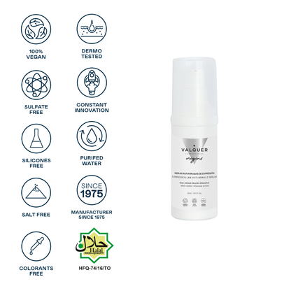 Sérum Facial Antiarrugas de Expresión – Acción Intensiva con Retinol - 30 ml