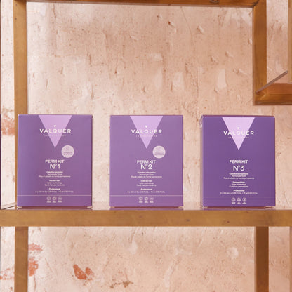 Kit Profesional para Permanente Nº 2 Valquer 210ml - Cabello Teñido Tratamiento Rizado Profesional
