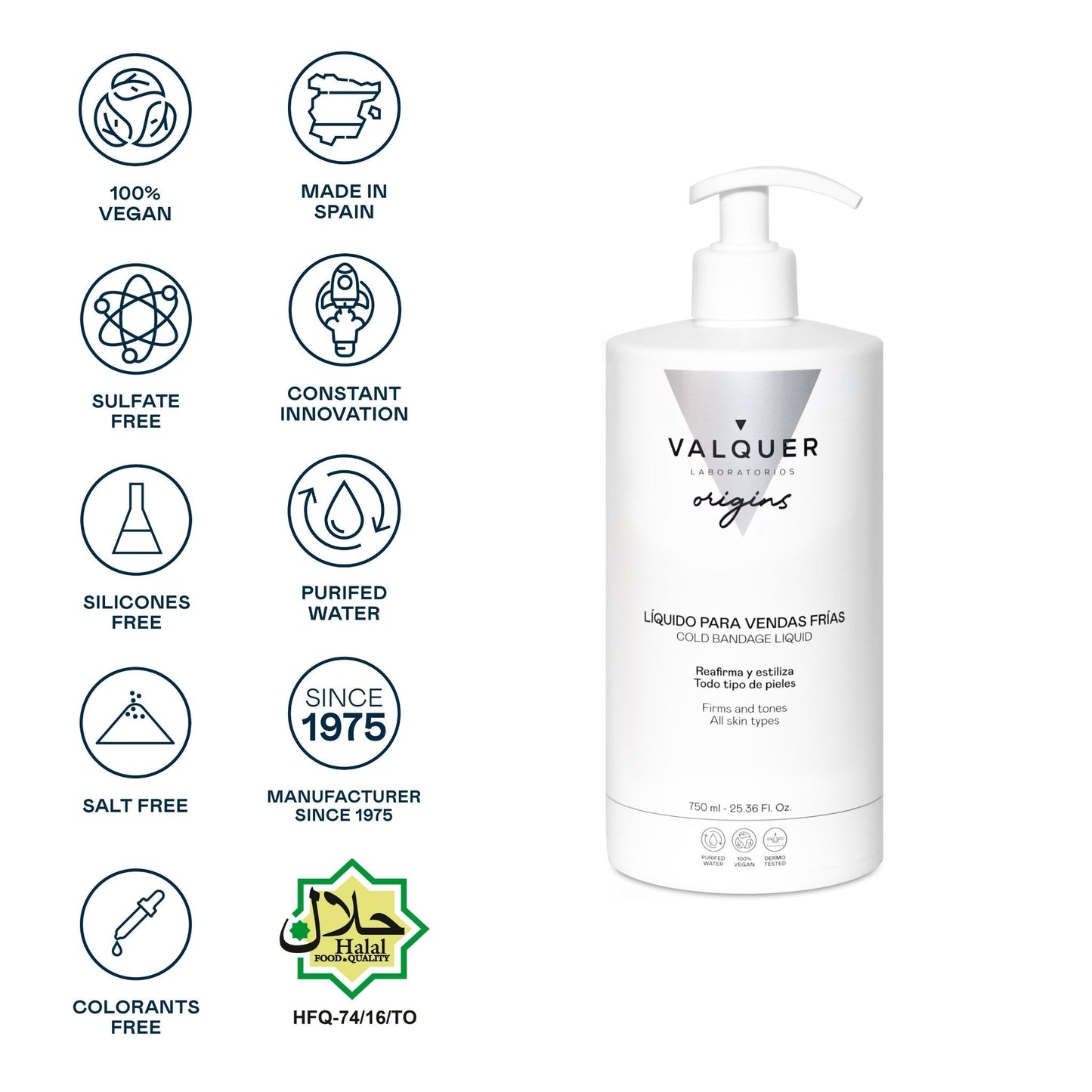 Líquido para vendas frías - 750 ml
