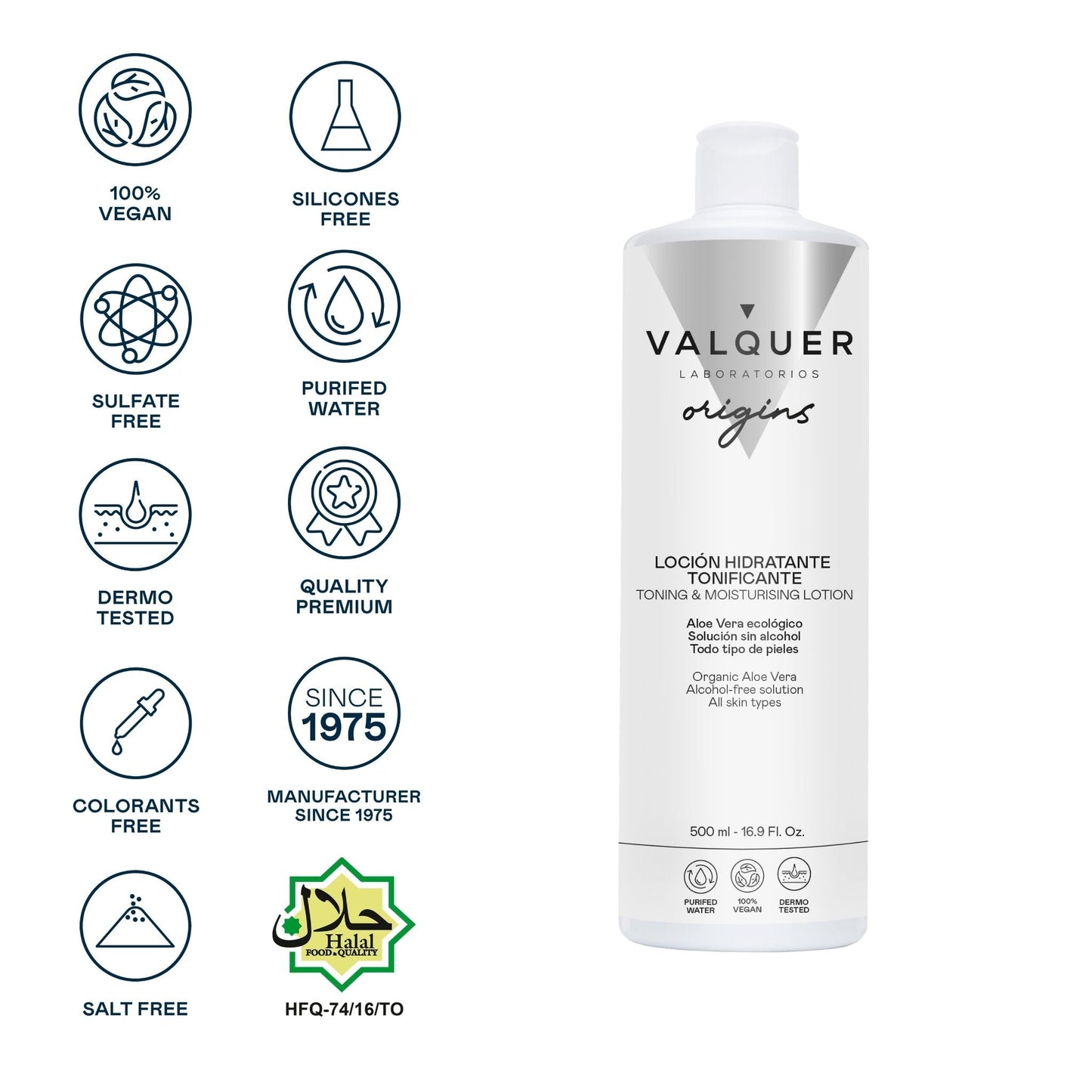 Loción Facial Hidratante Tonificante – Refresca, Calma e Hidrata Sin Alcohol