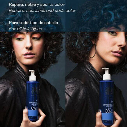 Mascarilla Color Rojo Power Color Valquer 275ml - Tinte Sin Amoniaco Profesional Tono Rojo Intenso