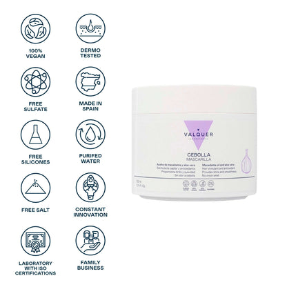 Mascarilla capilar de cebolla - 300 ml