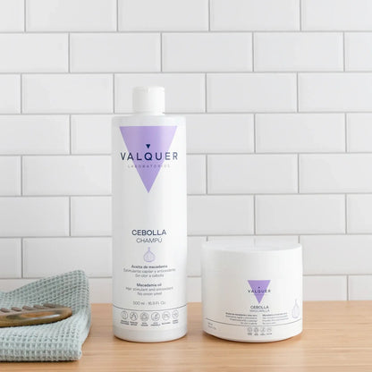 Pack Champú y Mascarilla de Cebolla para el Cabello - 800 ml