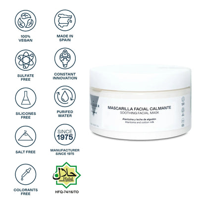 Mascarilla facial calmante - 200 ml