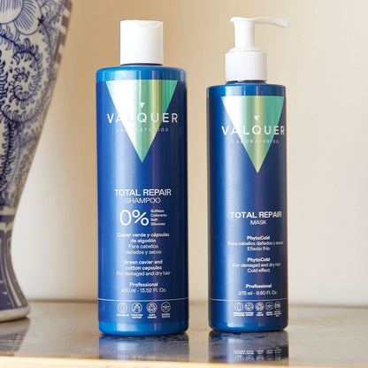 Mascarilla cabello Dañado - Reparadora efecto frío