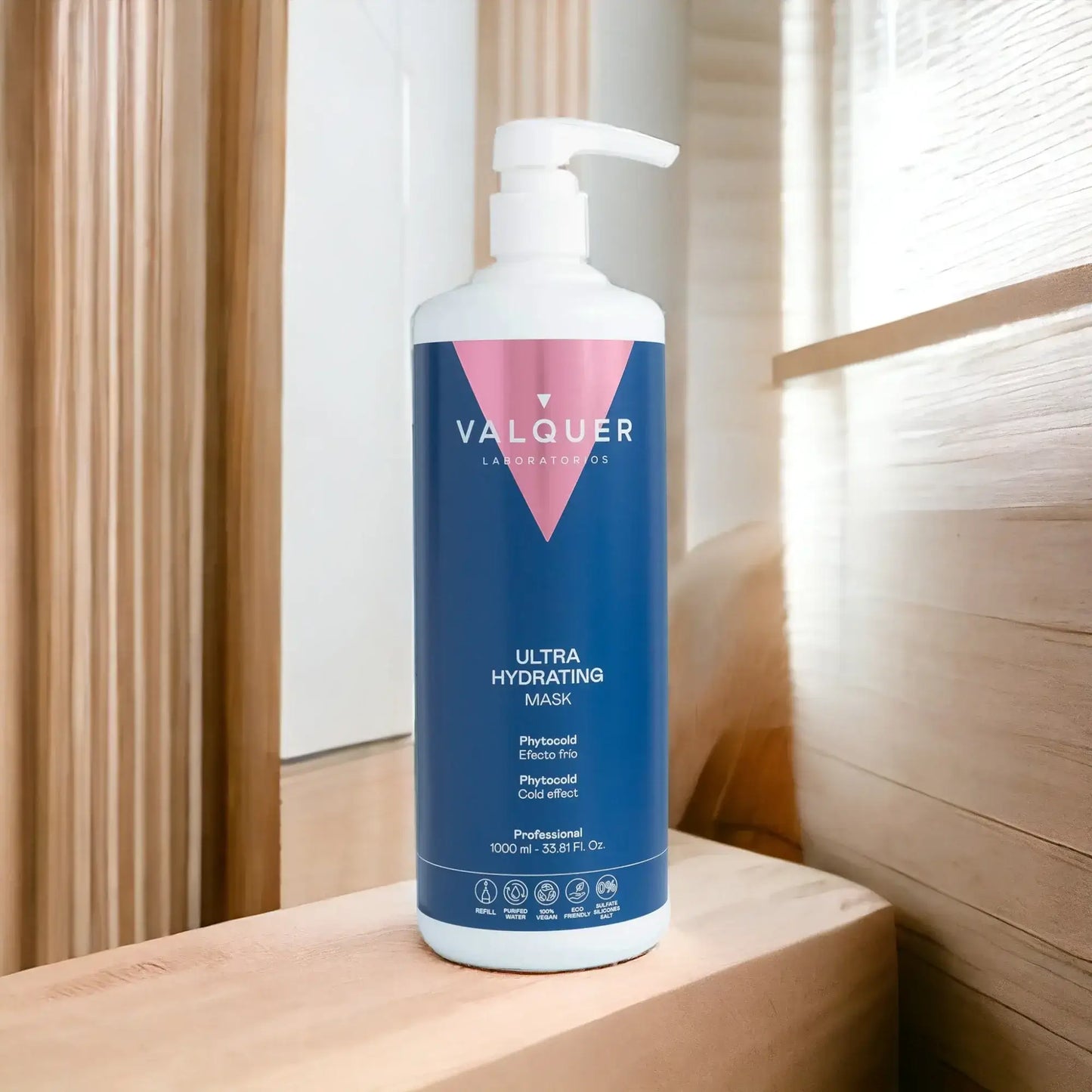 Pack Ultrahidratante Champú Mascarilla Efecto Frío 1975ml | Valquer