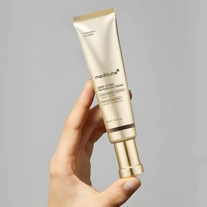 MEDICUBE – Deep Lifting Peptide Eye Cream 30ml | Crema de Ojos Reafirmante y Antiedad con Péptidos