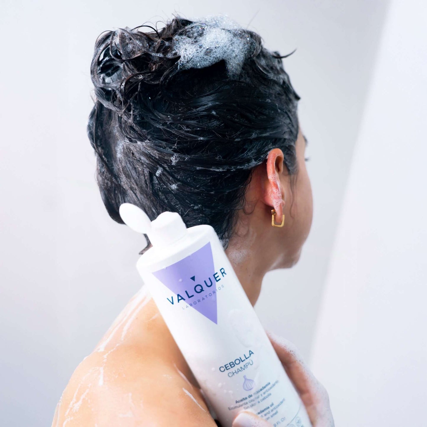 Champú Cebolla 1L - Revitalizante Antioxidante Purificante | Valquer® Vegano